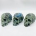 Labradorite Large Skull Carving Wholesale