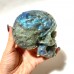 Labradorite Large Skull Carving Wholesale