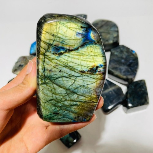 14 Pieces Labradorite High Quality Polished Large Free Form