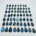 62 Pieces Blue Labradorite Pendant Charm