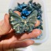 High Quality Labradorite Butterfly Skull Carving Wholesale