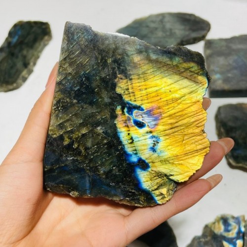 13 Pieces High Quality Labradorite Slab