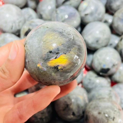 1.5-2.3in Labradorite Spheres Ball Wholesale