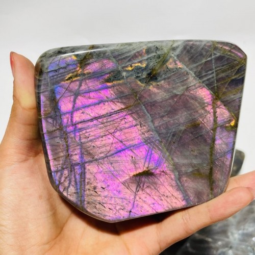 10 Pieces Beautiful Large Purple Labradorite Free Form