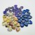 3 Types Crystal Heart Wholesale Lapis lazuli Amethyst Crazy Agate Heart