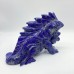 High Quality Lapis Lazuli Chameleon Lizard Carving