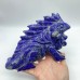 High Quality Lapis Lazuli Chameleon Lizard Carving