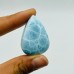 High Quality Dominican Republic Larimar Waterdrop Shape Diy Pendant