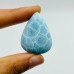 High Quality Dominican Republic Larimar Waterdrop Shape Diy Pendant