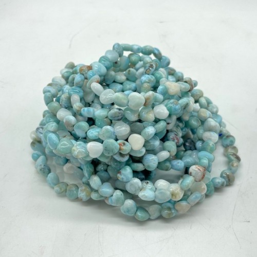 Cute Larimar Heart Bracelets Wholesale Dominican Republic