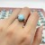 Beautiful Larimar Ring Wholesale Clearance