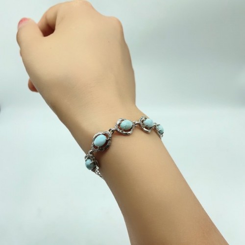 Dominican Republic Larimar Bracelets Wholesale