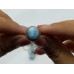 8 Pieces Beautiful Larimar Different Styles 925 Sterling Silver Rings