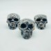 1.7in Skull Carving Wholesale Yooperlite (UV Reactive) Larvikite