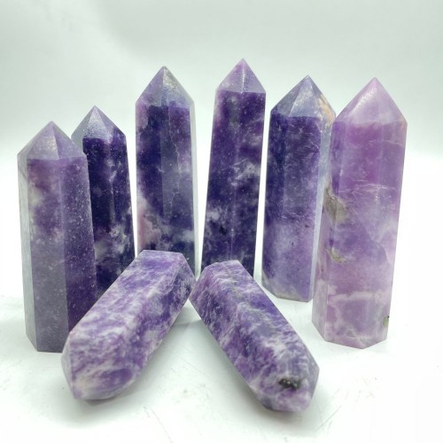 Lepidolite Point Tower Wholesale