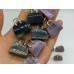 Lepidolite & Moss Agate Handbag Carving Wholesale