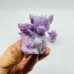 Lepidolite Garden Baby Dragon Carving Sculpture Wholesale