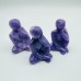 Lepidolite Thinking Woman Carving Wholesale