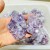 89 Pieces Raw Spark Purple Lepidolite Specimen