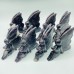 8 Pieces Lepidolite Butterfly Fairy Carving