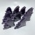 9 Pieces Deep Purple Lepidolite Butterfly Fairy Carving