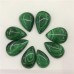 Polished Malachite Teardrop For Jewelry