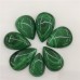 Polished Malachite Teardrop For Jewelry