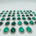 51 Pieces Malachite Charm Pendant