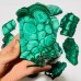 12 Pieces High Quality Polished Malachite Slab