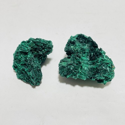 2 Pieces High Quality Large Raw Malachite Specimen