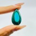 17 Pieces Beautiful Malacholla Teardrop Pendant For DIY(Malachite mixed Chrysocolla)