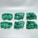 3 Pairs Beautiful Symmetry Malachite Slab