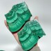 3 Pairs Beautiful Symmetry Malachite Slab