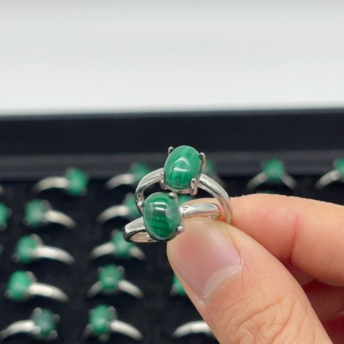 Beautiful Malachite Ring Crystal Wholesale