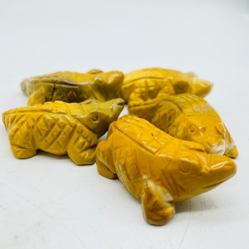 Mookaite Crocodile Carving Animals Wholesale