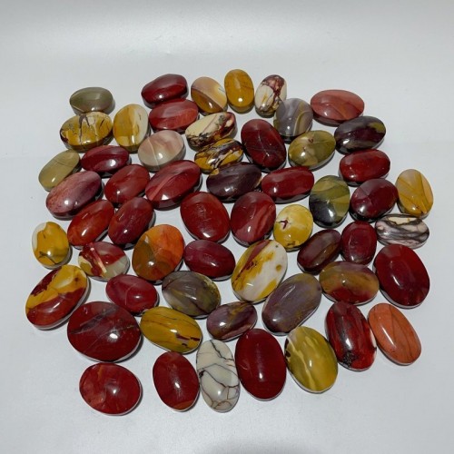 55 Pieces Mookaite Stone Palm