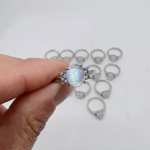 Natural Sri Lanka Moonstone Ring Wholesale