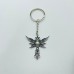 8 Types Crystal Keychain Stone Carving Wholesale Wing Heart Shape