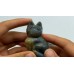 Moss Agate Cat Carving Wholesale