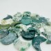 Moss Agate Moon 1.2in(3cm) Wholesale