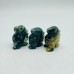 Ocean Jasper & Moss Agate Dinosaur Tyrannosaurus Rex Carving Wholesale