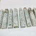 8 Pieces White Moss Agate Tower Points