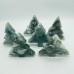 Moss Agate Pine Tree Christmas Tree Carving Wholesale