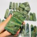 26 Pieces Moss Agate Four-Sided Tower Points