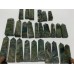 26 Pieces Moss Agate Four-Sided Tower Points