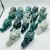 17 Pieces Moss Agate Dragon Head Carving