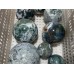 8 Pieces Large Geode Druzy Moss Agate Spheres