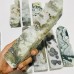 10 Pieces Large Moss Agate Druzy Four-Sided Points