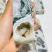 10 Pieces Large Moss Agate Druzy Four-Sided Points