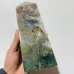 6 Pieces Large Four-Sided Unique Druzy Moss Agate Tower